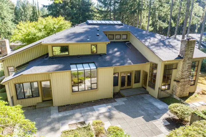 back view of house
