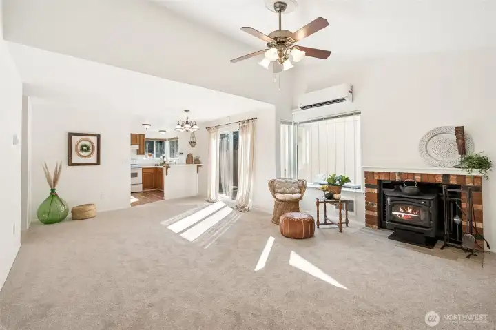 Light and bright living area!