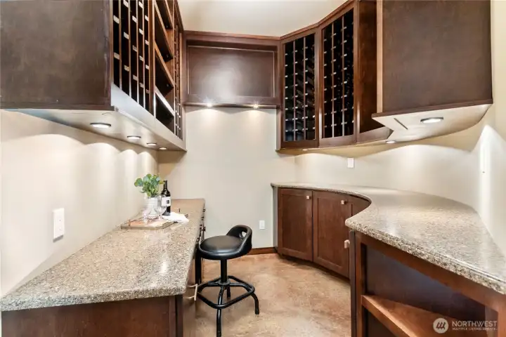 Hidden Den/Office Wine Cellar