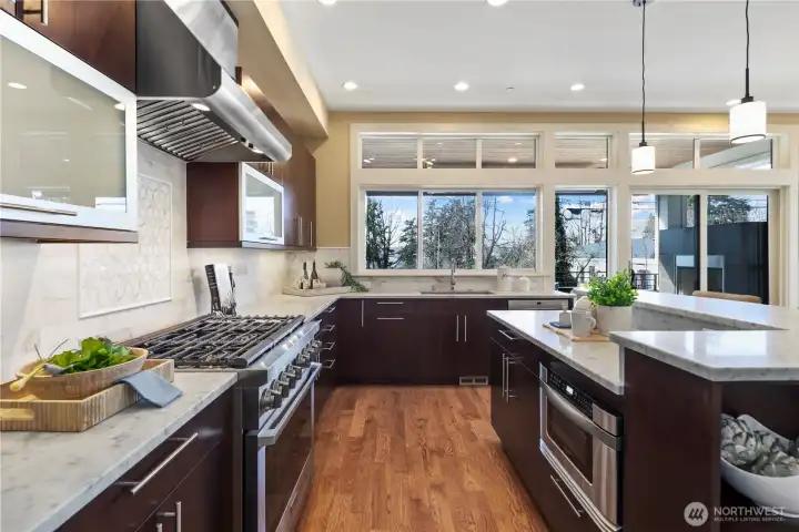 Plenty of space for the busy cook.