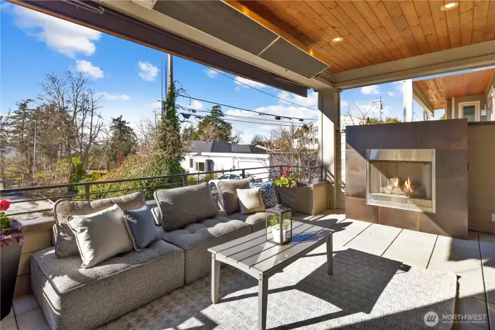 A wonderful place to enjoy the lake views.