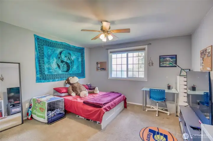 Bedroom #2 on the right