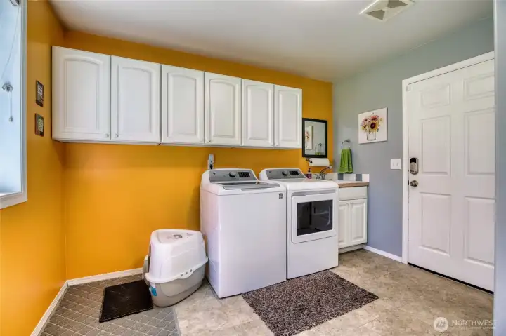 Laundry/Mudd Room/Pantry door & Garage  door