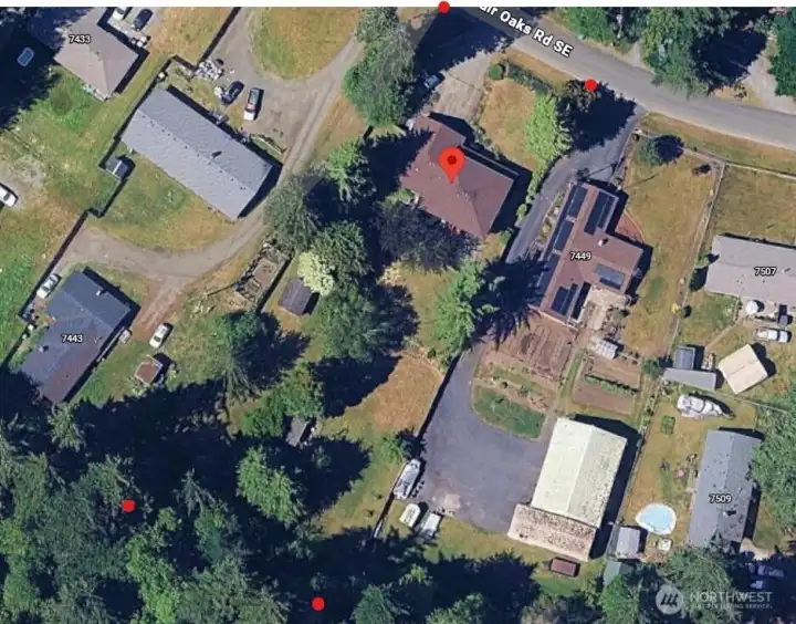 Approximate lot line