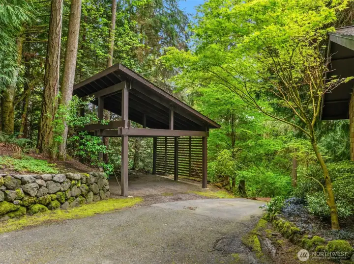 Carport for two vehicles
