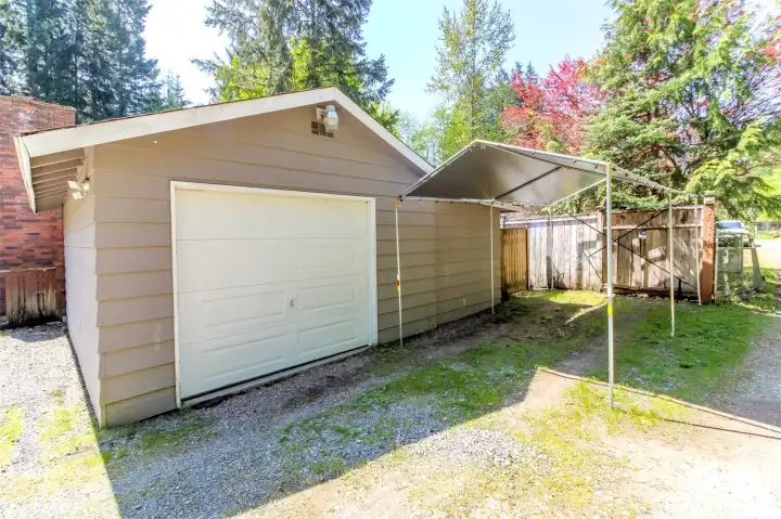 1 car garage can be converted back