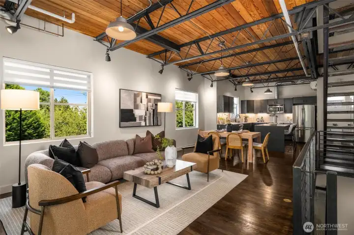 Galleria style soaring ceilings Galleria style soaring ceilings