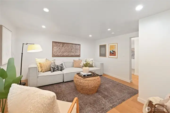 Recessed lighting throughout, double windows, radiant heat, and so much more! Recessed lighting throughout, double windows, radiant heat, and so much more!