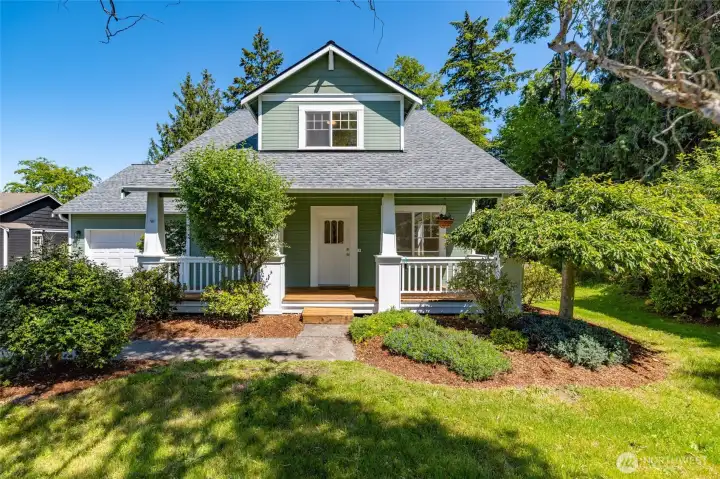 Enjoy relaxing on the covered front deck of this wonderful home, complete with a 2-car garage and plenty of off-street parking, tucked away at the end of a peaceful cul-de-sac. Enjoy relaxing on the covered front deck of this wonderful home, complete with a 2-car garage and plenty of off-street parking, tucked away at the end of a peaceful cul-de-sac.