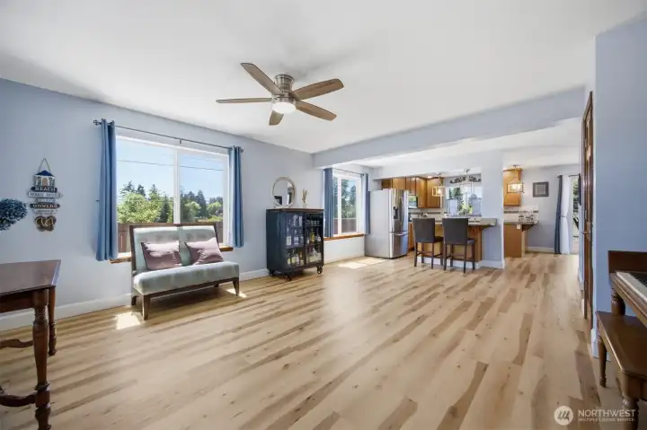 The home is filled with natural light The home is filled with natural light