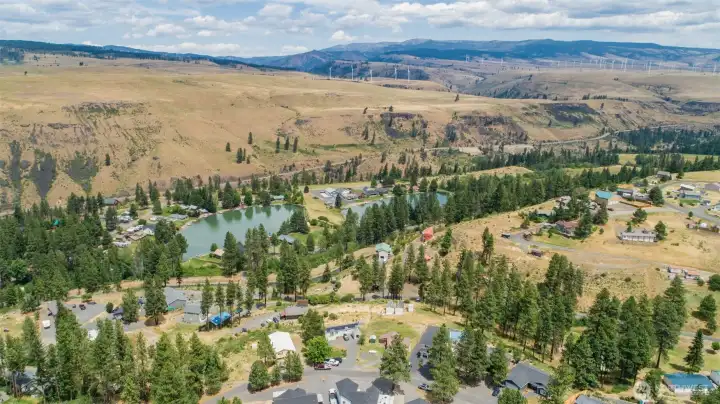 Twin lakes for paddleboarding, fishing, and relaxing on warm summer days.