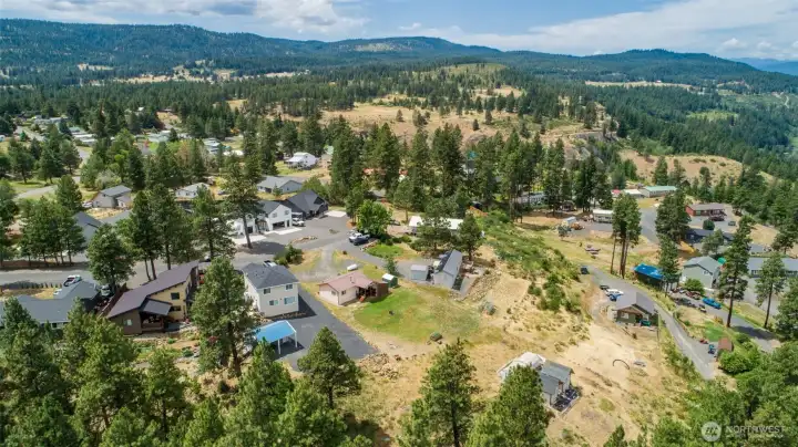 Large backyard for garden space, additonal outbuildings, or whatever you envision.