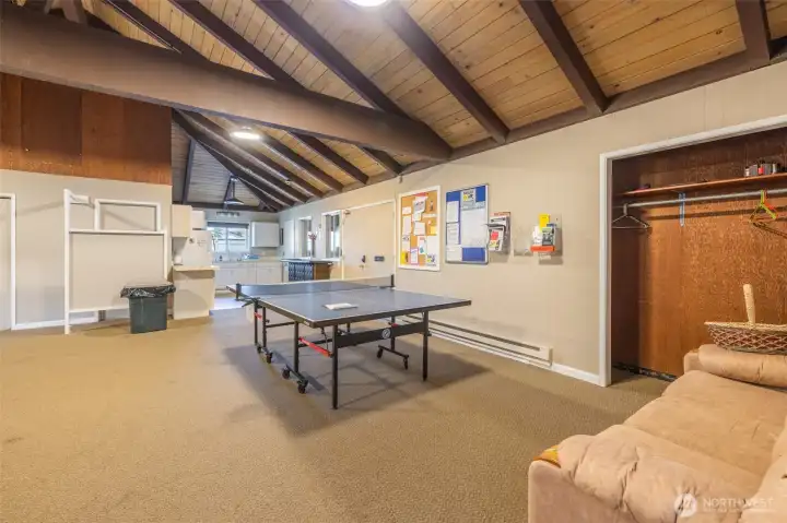 Play some ping pong with your friends.