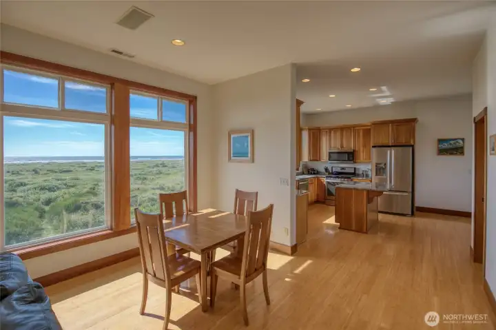 Dining Room leads into the Kitchen. Dining Room leads into the Kitchen.