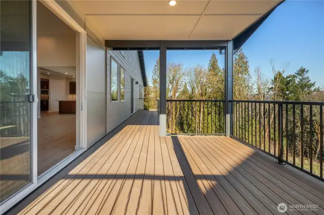 upper level balcony - photo shown is homesite #16