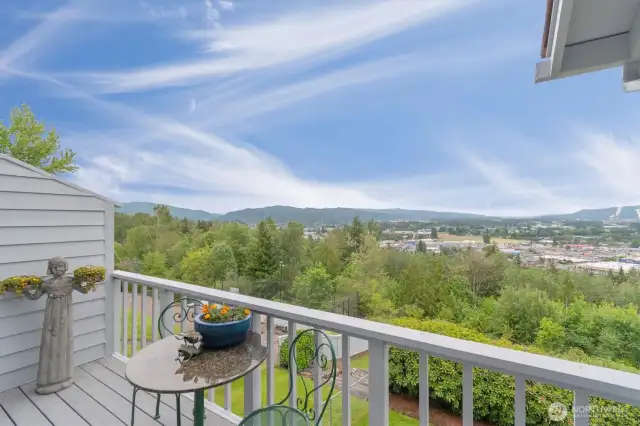 View from deck.