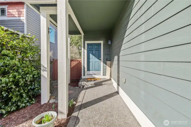 Covered Front Entry