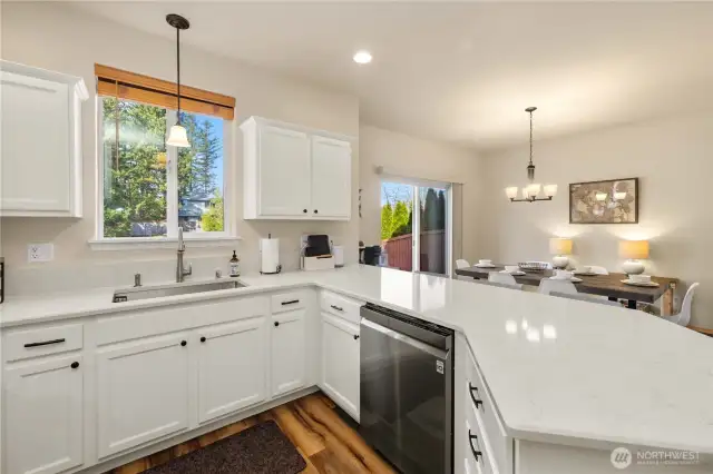 Ample Storage and Prep Space