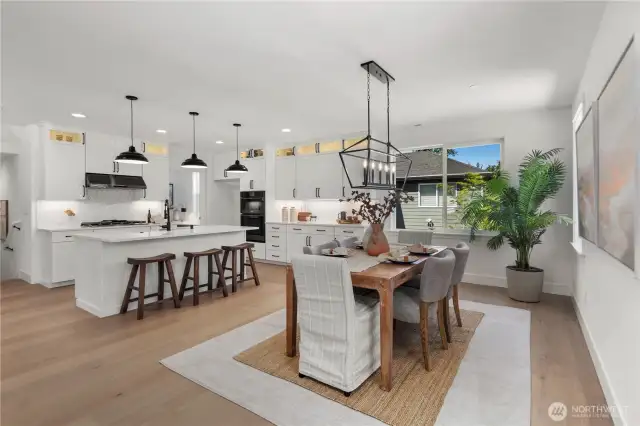 Staged photos are of the model home of the same floorplan within the Foxmoore community and are for visualization purposes only. Colors, finishes, and layout can and will vary.