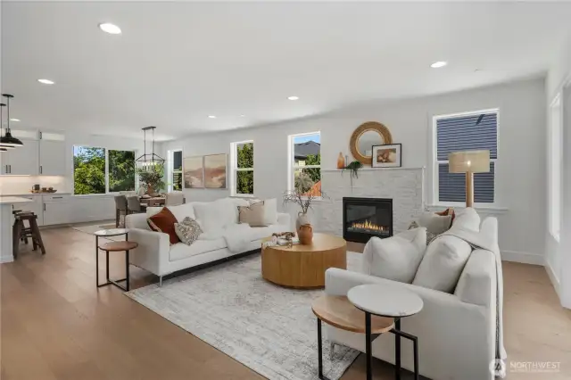 Staged photos are of the model home of the same floorplan within the Foxmoore community and are for visualization purposes only. Colors, finishes, and layout can and will vary.