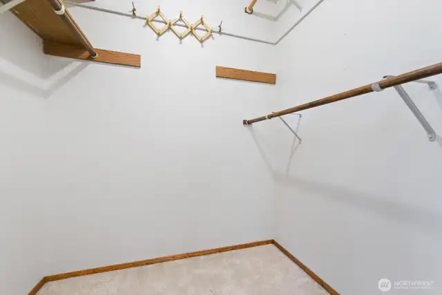 Walk in closet!