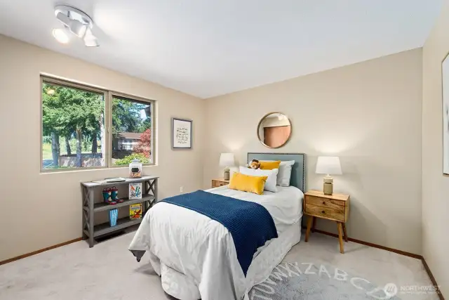 Or add a desk & large dresser!