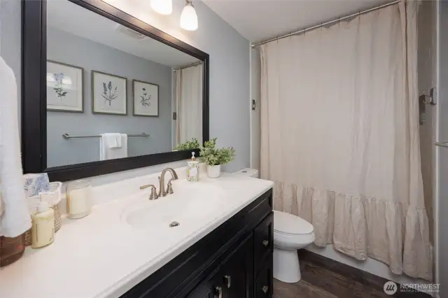 Main floor full bathroom.