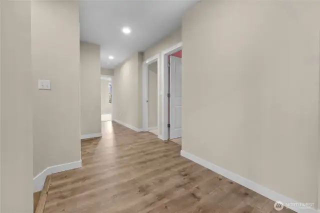 Nice wide hallway!