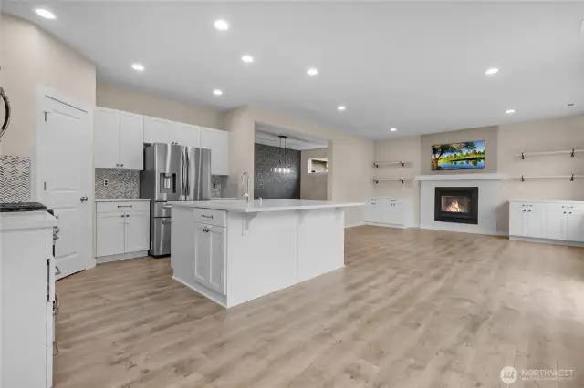 Now that's a Great Room for all of your gatherings!