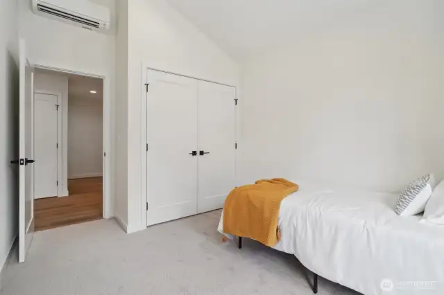 Photos of staged unit, 20313A. bedroom 3