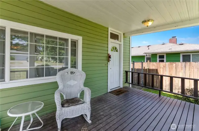 Welcome home to your classic covered front porch—perfect for morning coffee, evening chats, and watching the world go by