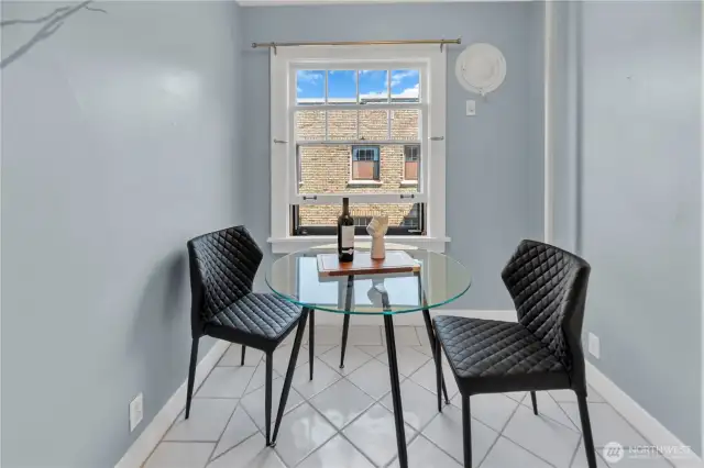 Kitchen eating space