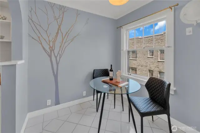 Kitchen eating space