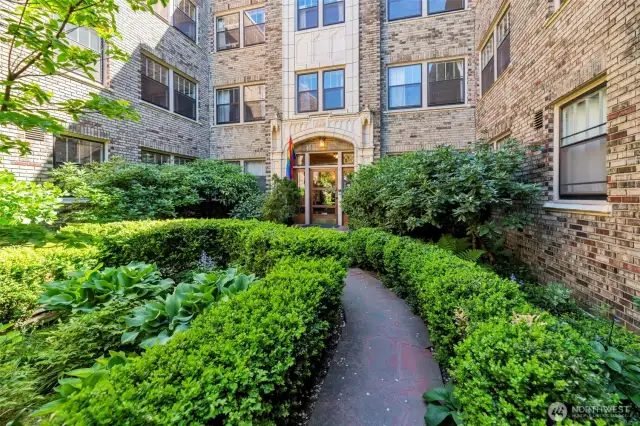 Courtyard Entry