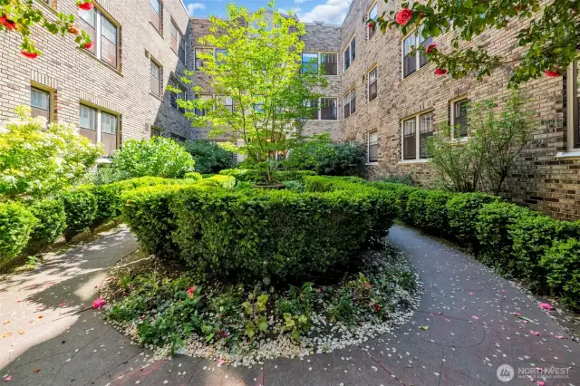 Courtyard Entry