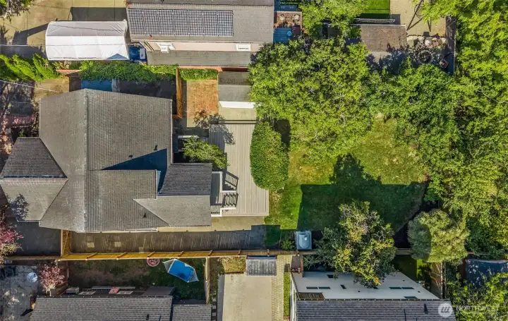 Beautiful lot with tons of outdoor space.