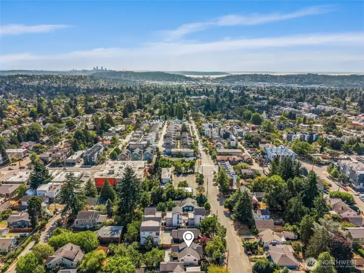 A beautiful Seattle neighborhood with tree-lined streets and close to Ballard, Phinney and Golden Gardens!