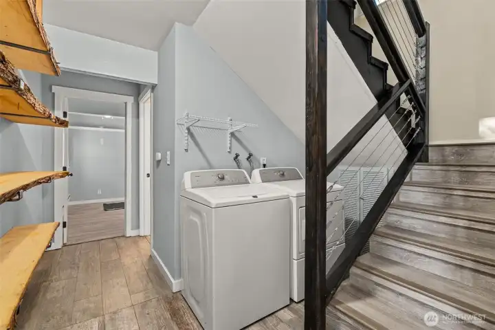 Fully updated basement with W/D, bedroom & bathroom.
