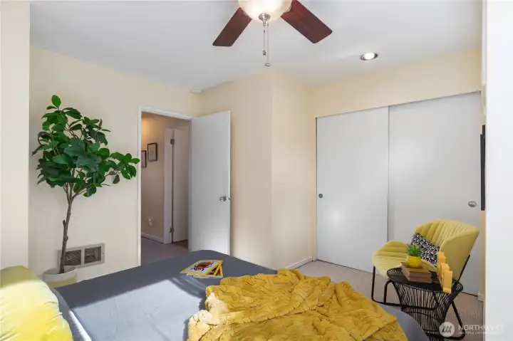 with double closets