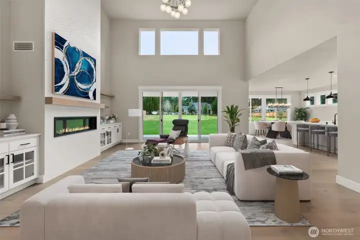 Photos of a previously built home with similar finishes that are virtually staged. Builder reserves the right to make changes to plans & specifications without notice. Features vary by plan. Buyer to verify square footage.