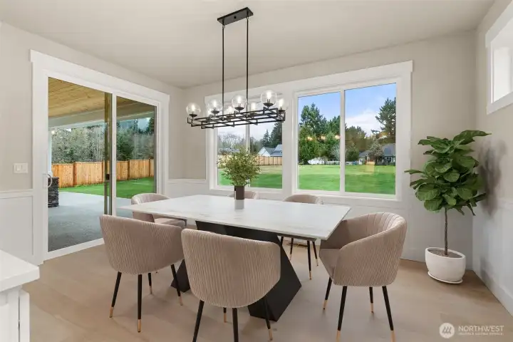 Photos of a previously built home with similar finishes that are virtually staged. Builder reserves the right to make changes to plans & specifications without notice. Features vary by plan. Buyer to verify square footage.