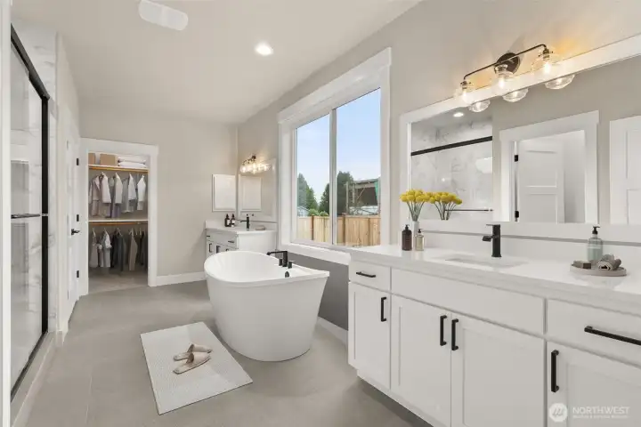 Photos of a previously built home with similar finishes that are virtually staged. Builder reserves the right to make changes to plans & specifications without notice. Features vary by plan. Buyer to verify square footage.