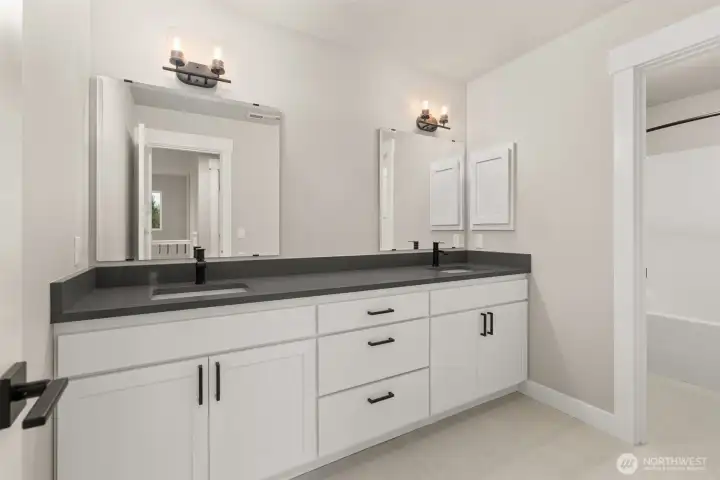 Photos of a previously built home with similar finishes that are virtually staged. Builder reserves the right to make changes to plans & specifications without notice. Features vary by plan. Buyer to verify square footage.