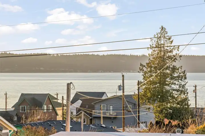 Views of Saratoga Passage and Whidbey Island