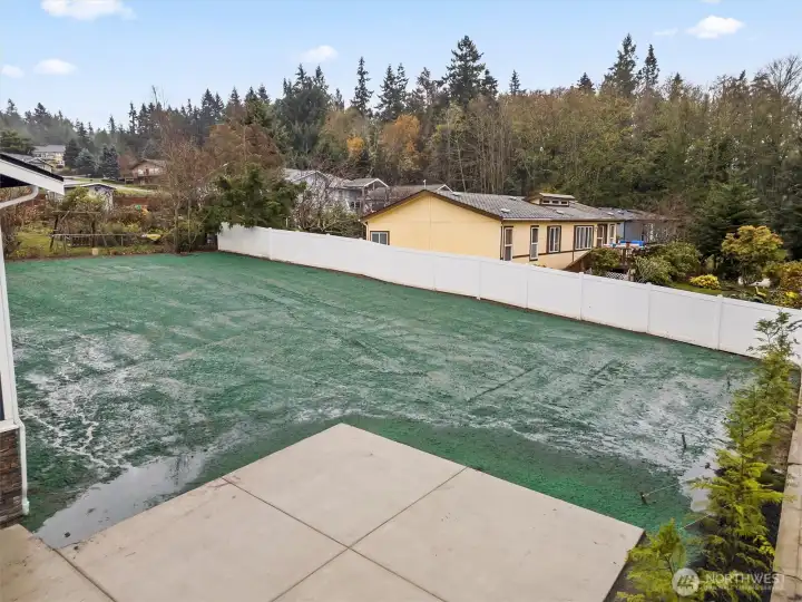 Plenty of Space for RV Parking or Potential Shop