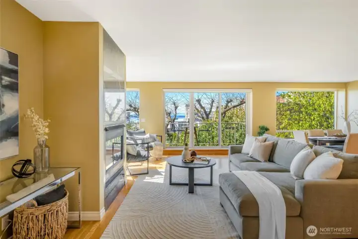 Excellent views looking toward Puget Sound- walk to the new waterfront park!