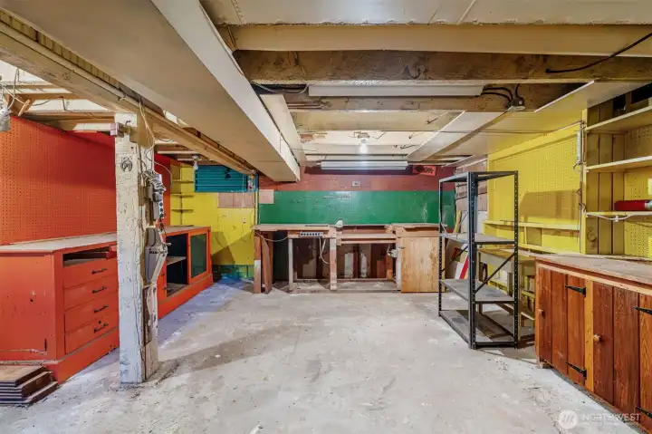 Basement, workshop