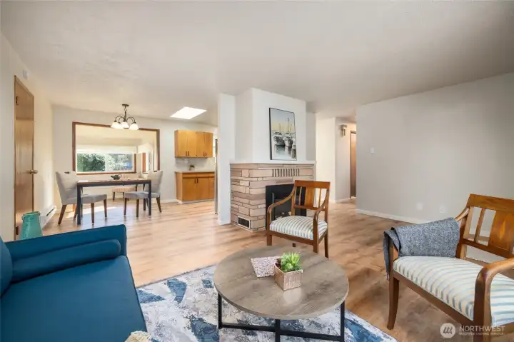 Convenient floorplan