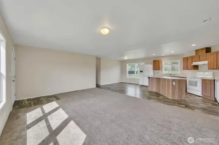 Dining Area is 12'x10'.