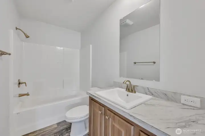 Full Bathroom #2 is also 9'x5'.